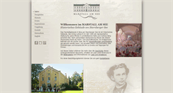 Desktop Screenshot of marstall-am-see.de