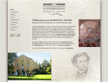 Tablet Screenshot of marstall-am-see.de
